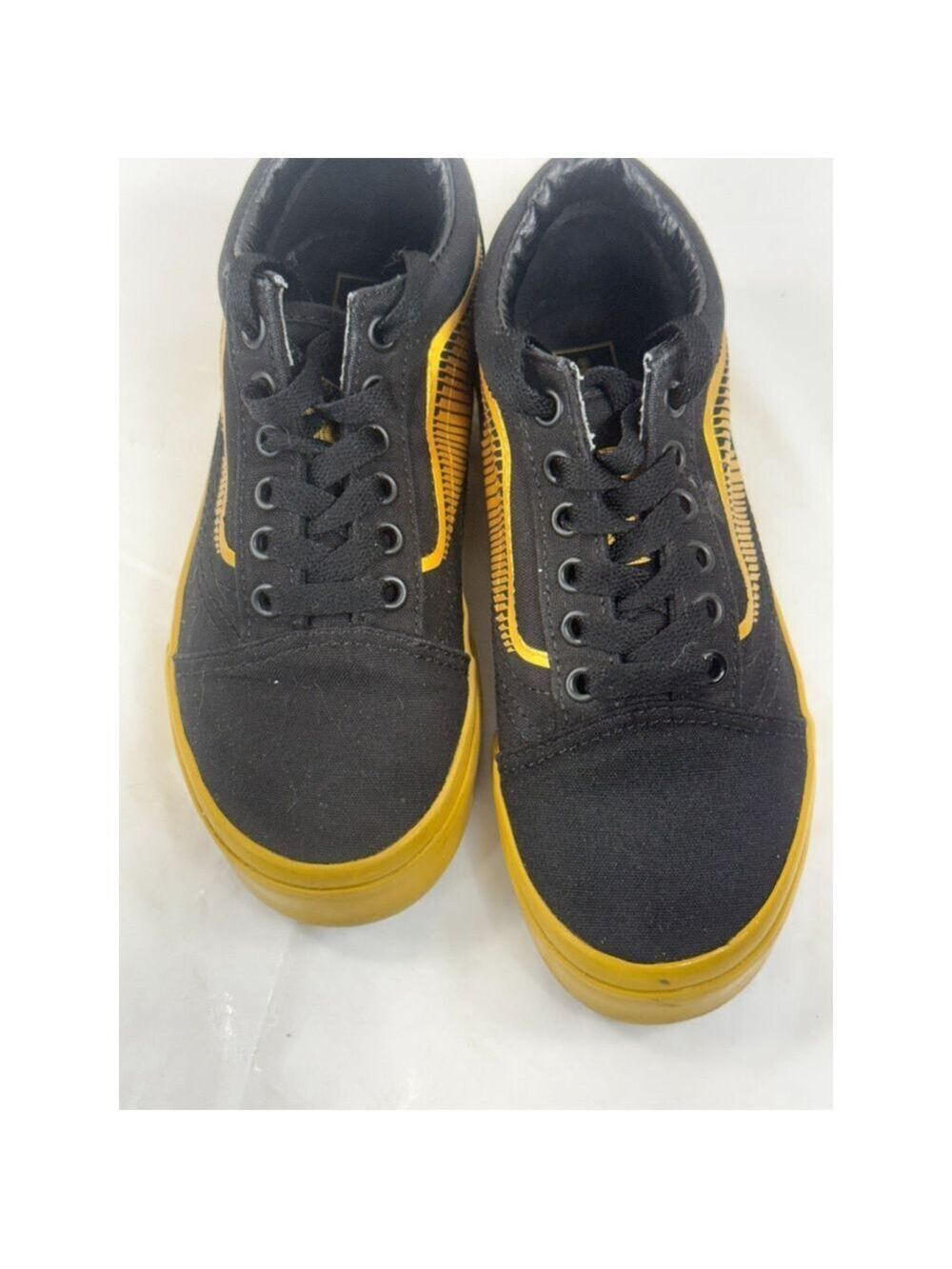 Vans Harry Potter Old Skool Golden Snitch Kids Black & Gold Shoes Sz 1